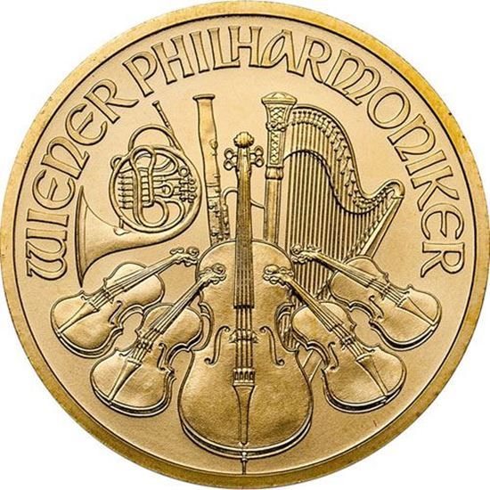1/2oz Austrian Philharmonic - Varied Years