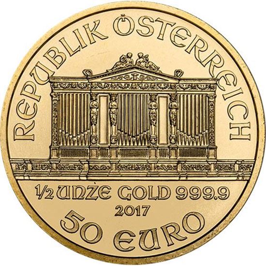 1/2oz Austrian Philharmonic - Varied Years