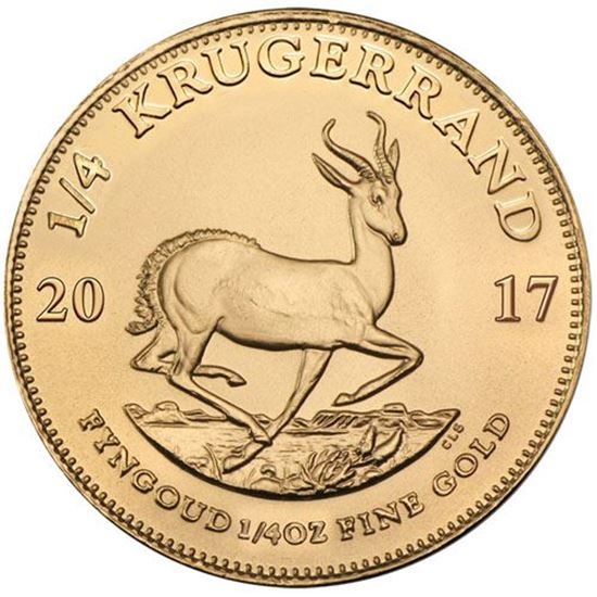 1/4oz South African Krugerrand - Varied Years