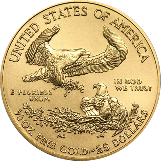 1/2oz American Eagle - Varied Years