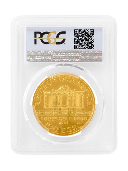 PCGS 2006 1oz Gold Austrian Philharmonic MS69