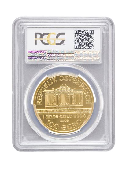 PCGS 2009 1oz Gold Austrian Philharmonic MS69