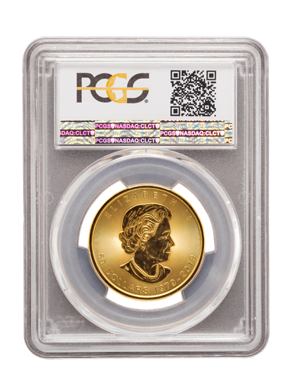 PCGS 2019 1oz Gold '40th Anniversary' Maple Leaf MS68