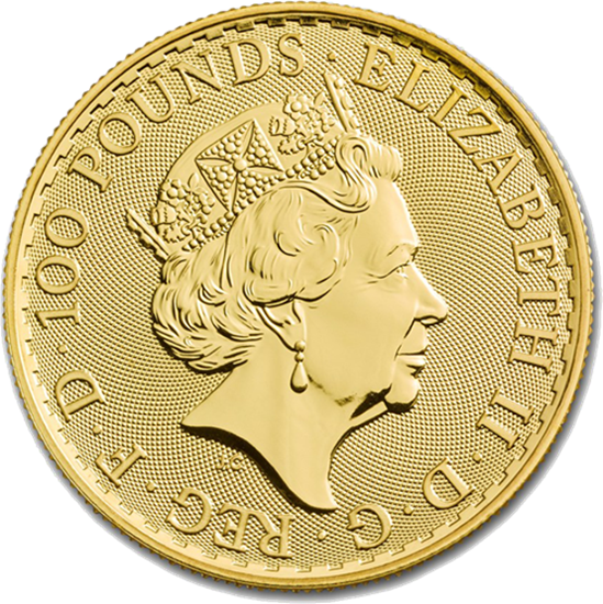 2022 1oz UK Britannia Gold Coin