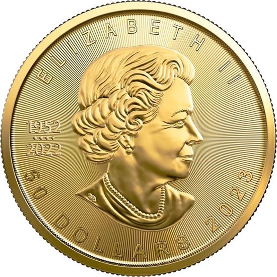2023 1oz Canadian Maple Leaf Gold Coin