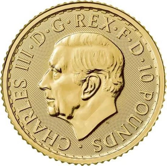 2023 1/10oz UK Britannia (KCIII) Gold Coin