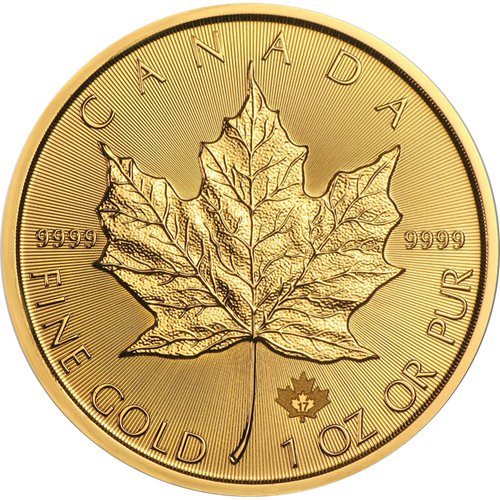 2024 1oz Canadian Maple Leaf Gold Coin