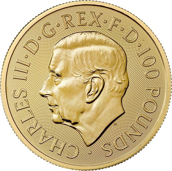 2024 1oz UK Tudor Beast 'Seymour Unicorn' Gold Coin