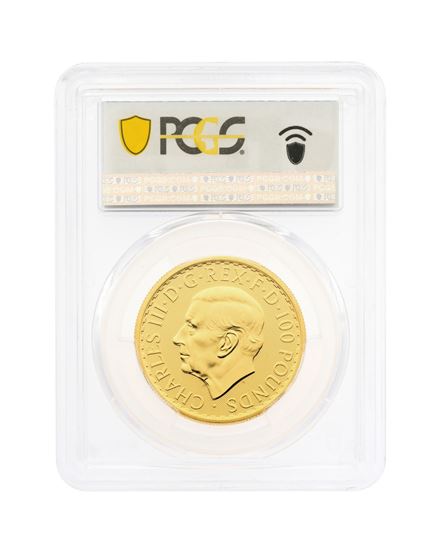 PCGS 2024 1oz Gold Britannia KCIII MS67