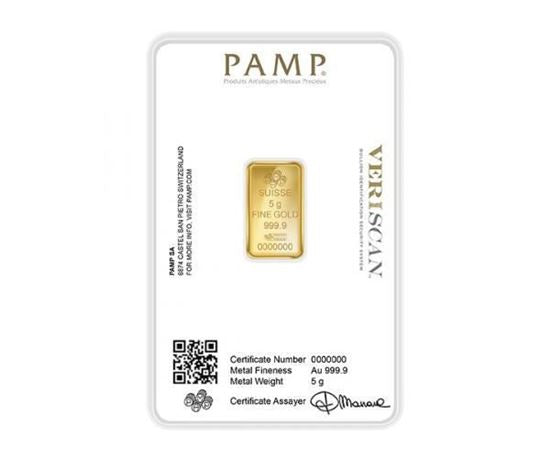 PAMP Fortuna 5g Gold Bar