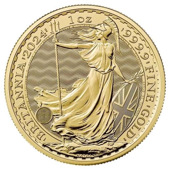 2024 1oz UK Britannia Gold Coin
