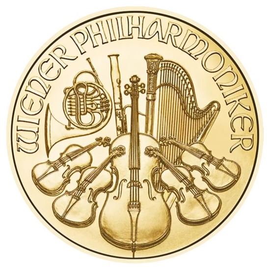 2025 1oz Austrian Philharmonic Gold Coin