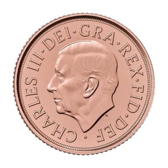 2025 UK 1/2 Sovereign Gold Coin