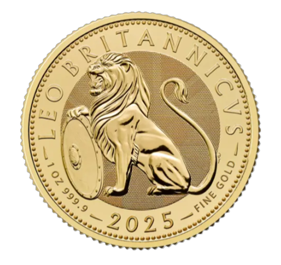 2025 1oz UK Lion Gold Coin