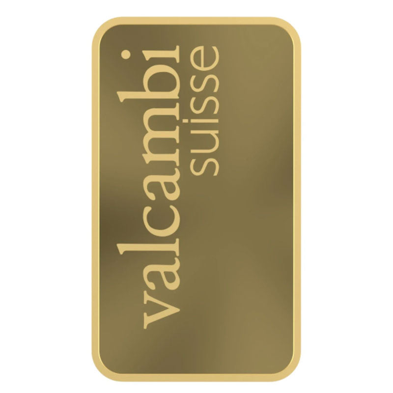 100g Gold Bar Valcambi