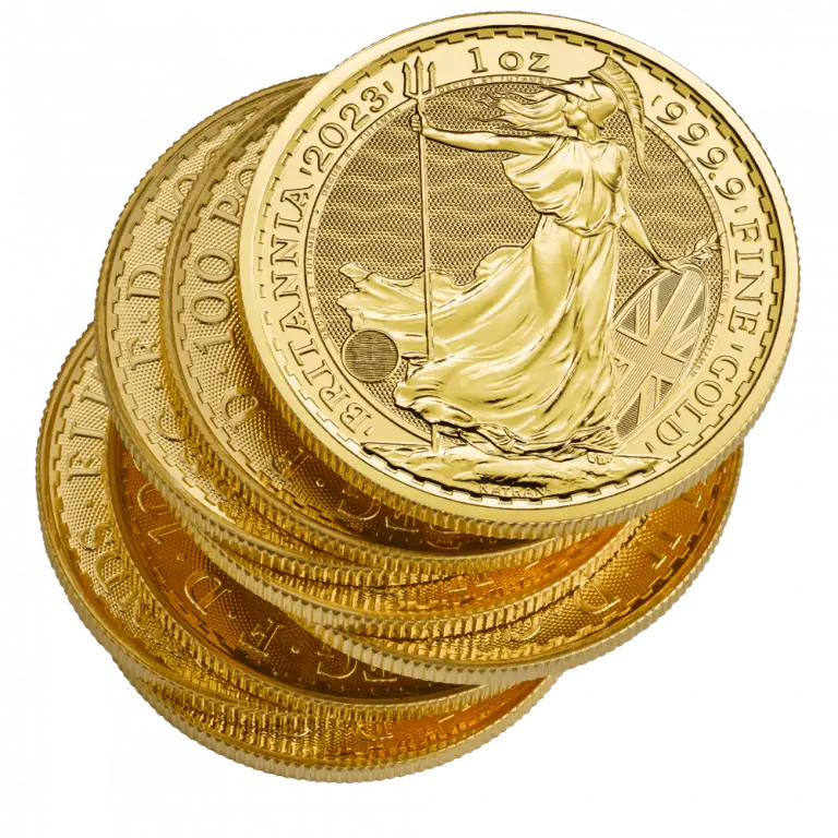 1oz Gold Britannia KCIII Coins 2024 – Tube of 10 Coins