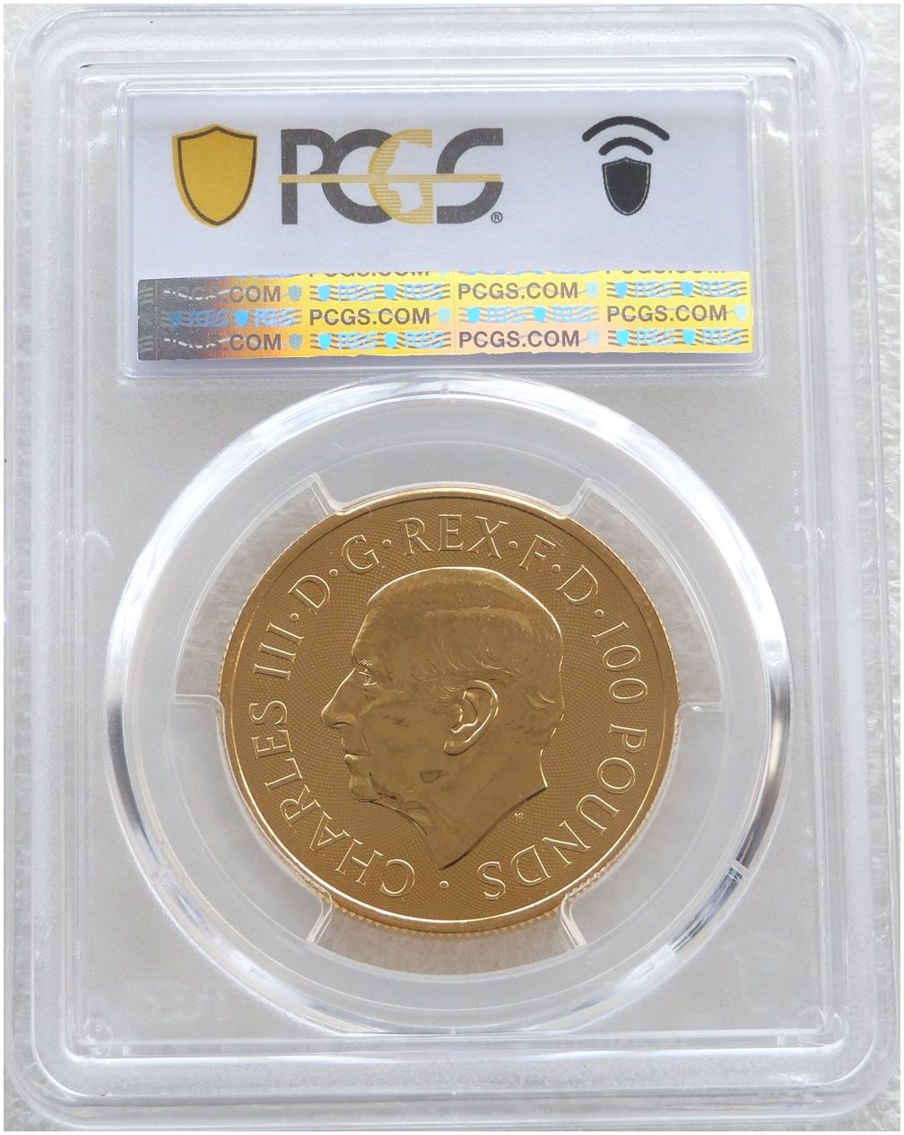 2025 Royal Tudor Beasts Queens Panther £100 Gold 1oz Coin PCGS MS68