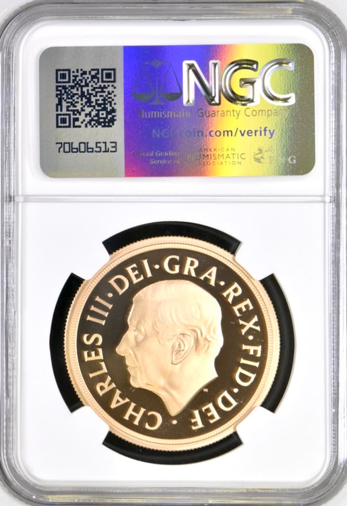 Charles III gold coin NGC