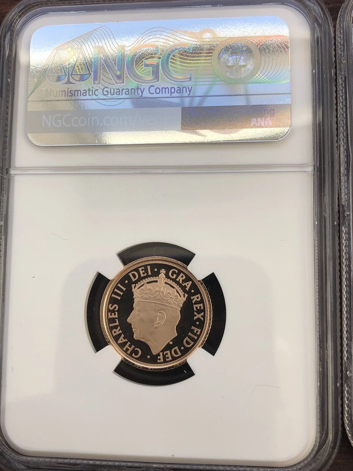 2023 Charles III Coronation Sovereign Five-Coin Gold Proof Set NGC Certificated