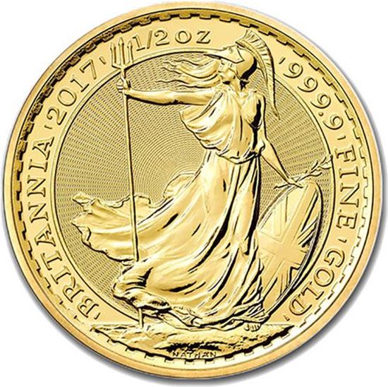 1/2oz UK Britannia - Varied Years