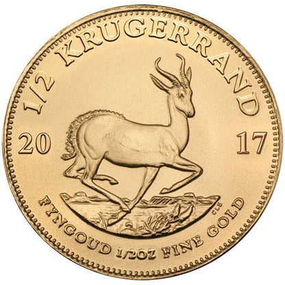 1/2oz South African Krugerrand - Varied Years