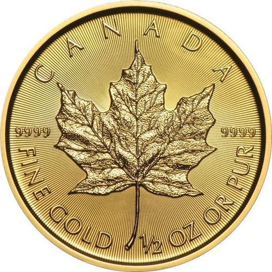 1/2oz Canadian Maple Leaf - Varied Years