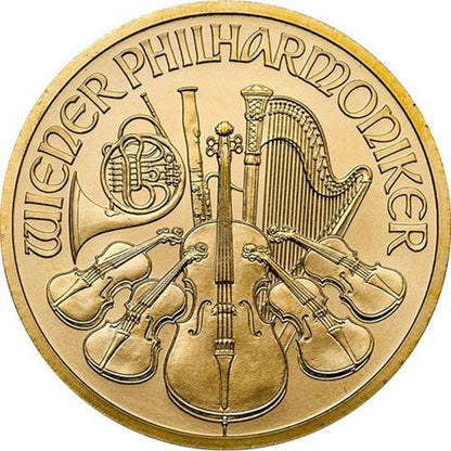 1/2oz Austrian Philharmonic - Varied Years