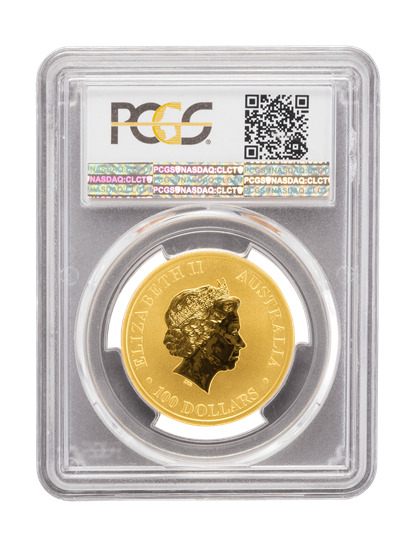 PCGS 2012 1oz Gold Australian Kangaroo MS69