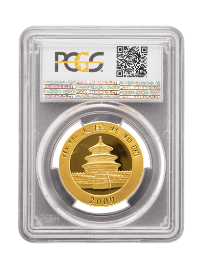 PCGS 2009 1oz Gold Chinese Panda MS67
