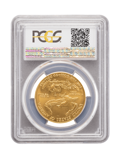 PCGS 1987 1oz Gold American Eagle MS68