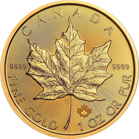 2020 1oz Canadian Maple Leaf Gold Coin