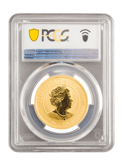PCGS 2021 1oz 24k Gold Australian 'Year Of The Ox' MS69