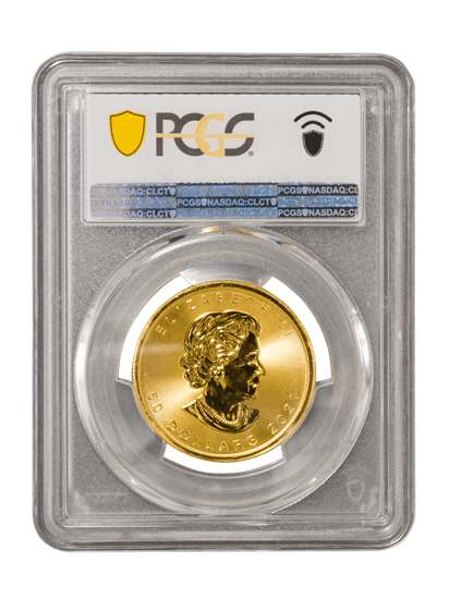 PCGS 2021 1oz Gold Maple Leaf MS69