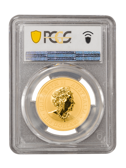 PCGS 2021 1oz Gold Australian Kangaroo MS70