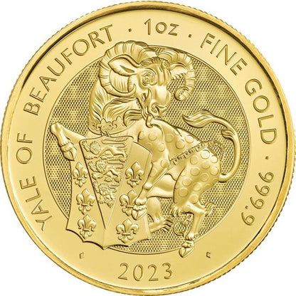 2023 1oz 24k Gold UK Tudor Beast 'Yale of Beaufort'