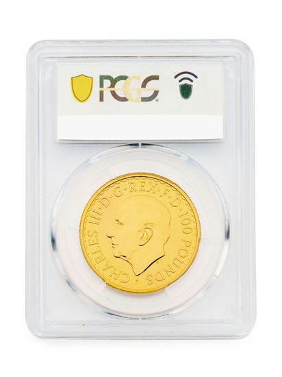 PCGS 2023 1oz Gold Britannia KCIII MS70