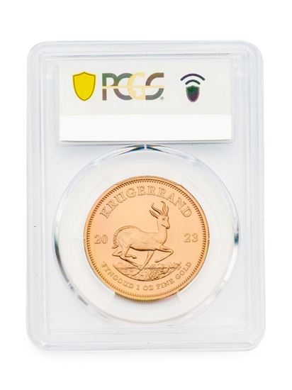 PCGS 2023 1oz Gold South African Krugerrand MS70