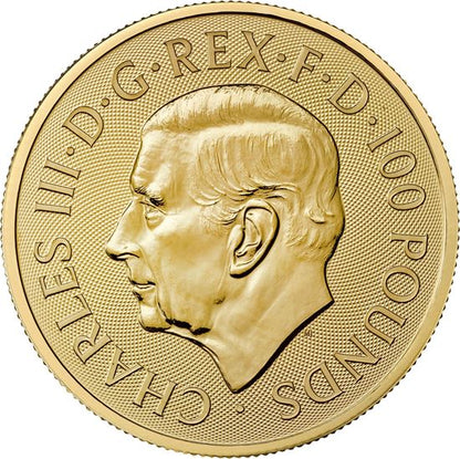 2023 1oz UK Tudor Beast 'Bull of Clarence' Gold Coin