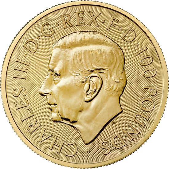 2023 1oz UK Tudor Beast 'Bull of Clarence' Gold Coin