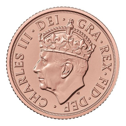 2023 22k Gold UK Coronation Sovereign - KCIII