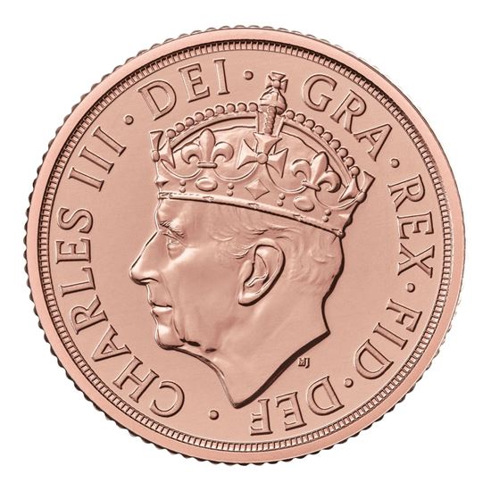 2023 22k Gold UK Coronation Sovereign - KCIII