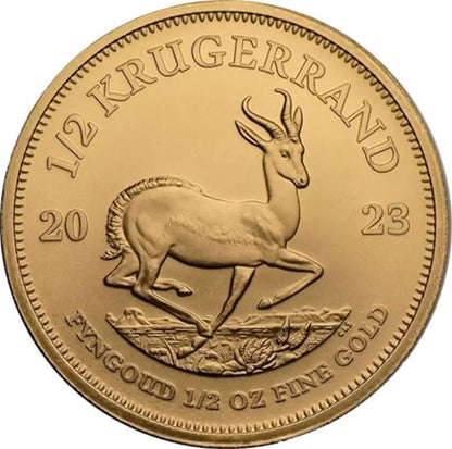 2023 1/2oz South African Krugerrand Gold Coin