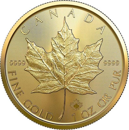 2023 1oz Canadian Maple Leaf Gold Coin