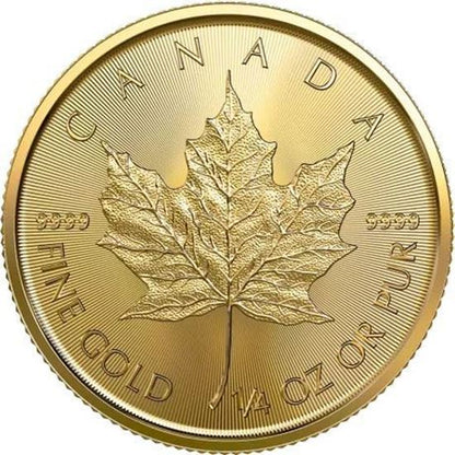 2023 1/4oz Canadian Maple Leaf Gold Coin