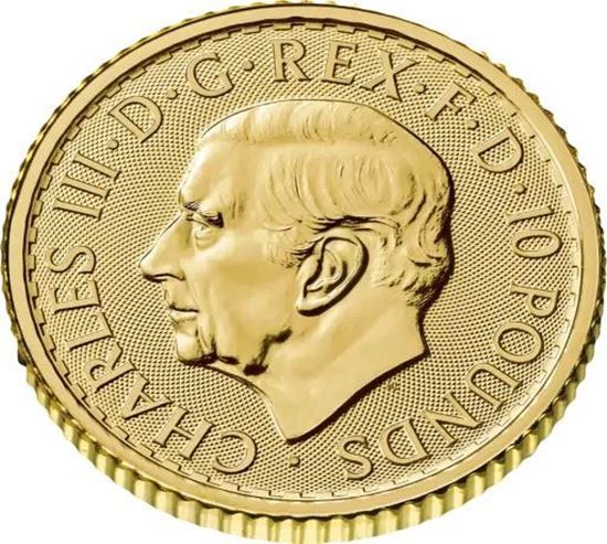 2023 1/10oz UK Britannia (KCIII) Gold Coin