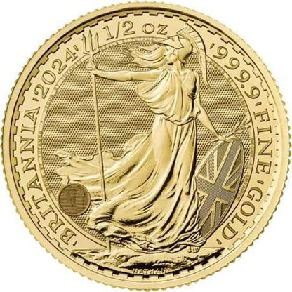 2024 1/2oz UK Britannia Gold Coin