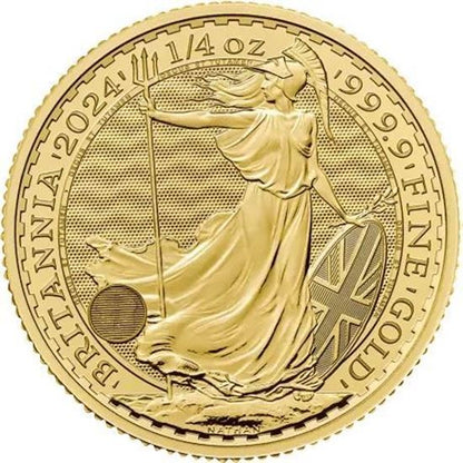 2024 1/4oz UK Britannia Gold Coin