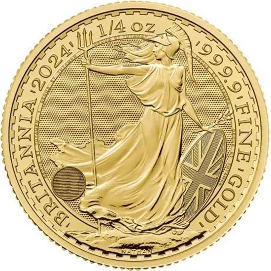 2024 1/4oz UK Britannia Gold Coin
