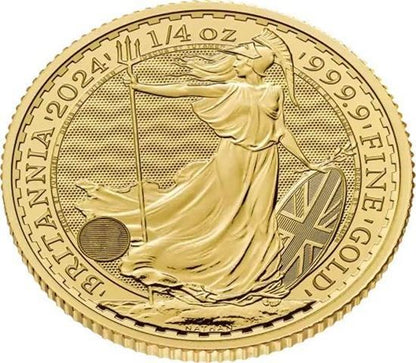 2024 1/4oz UK Britannia Gold Coin