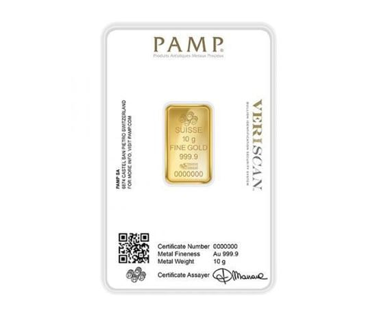 PAMP Fortuna 10g Gold Bar